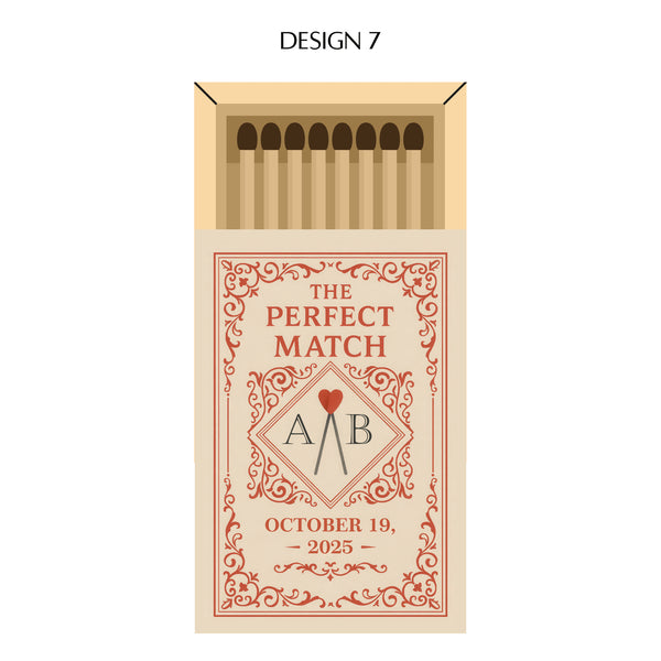 Personalized Wooden Matchbox