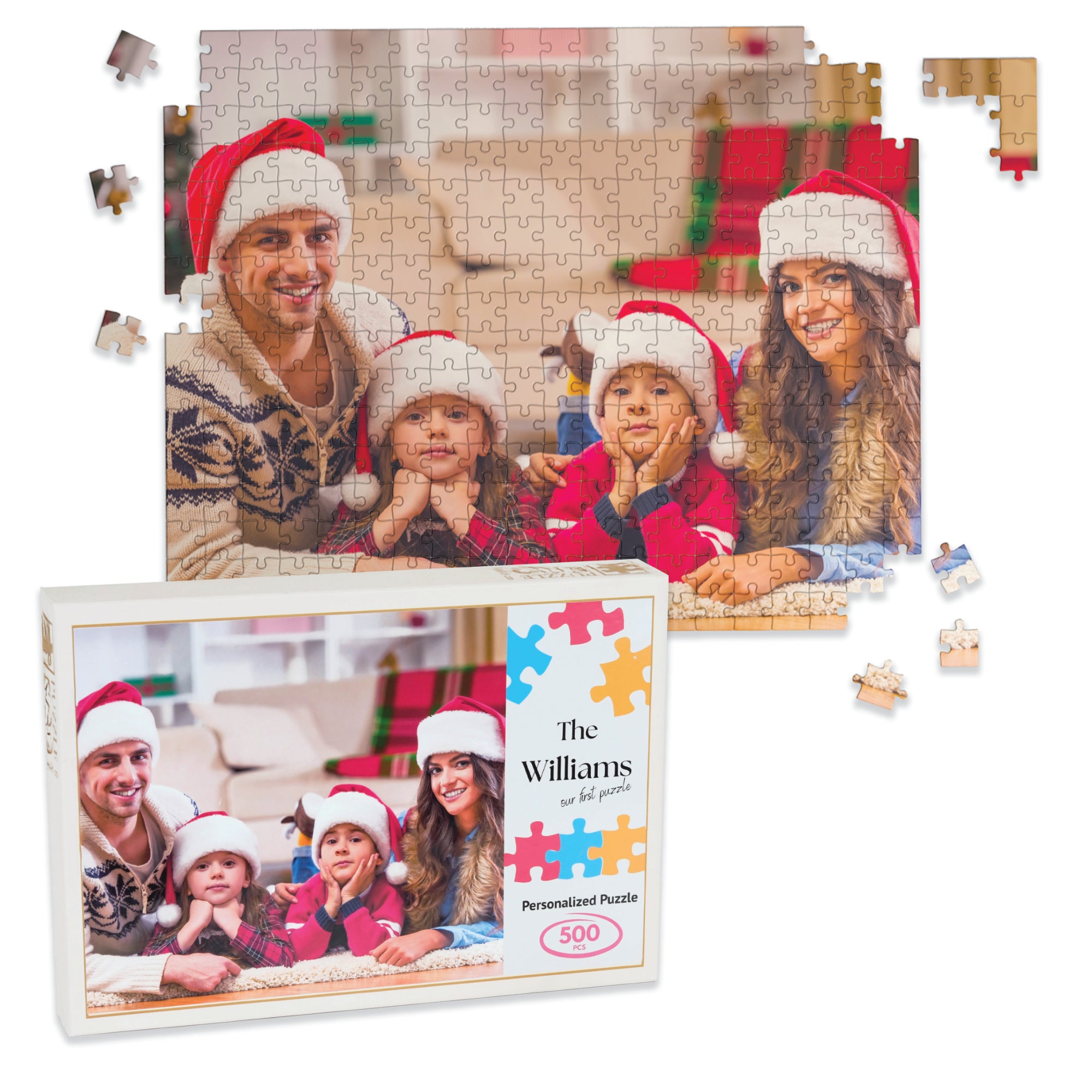 Personalized Photo Puzzle – 99, 500, and 1000 Pieces