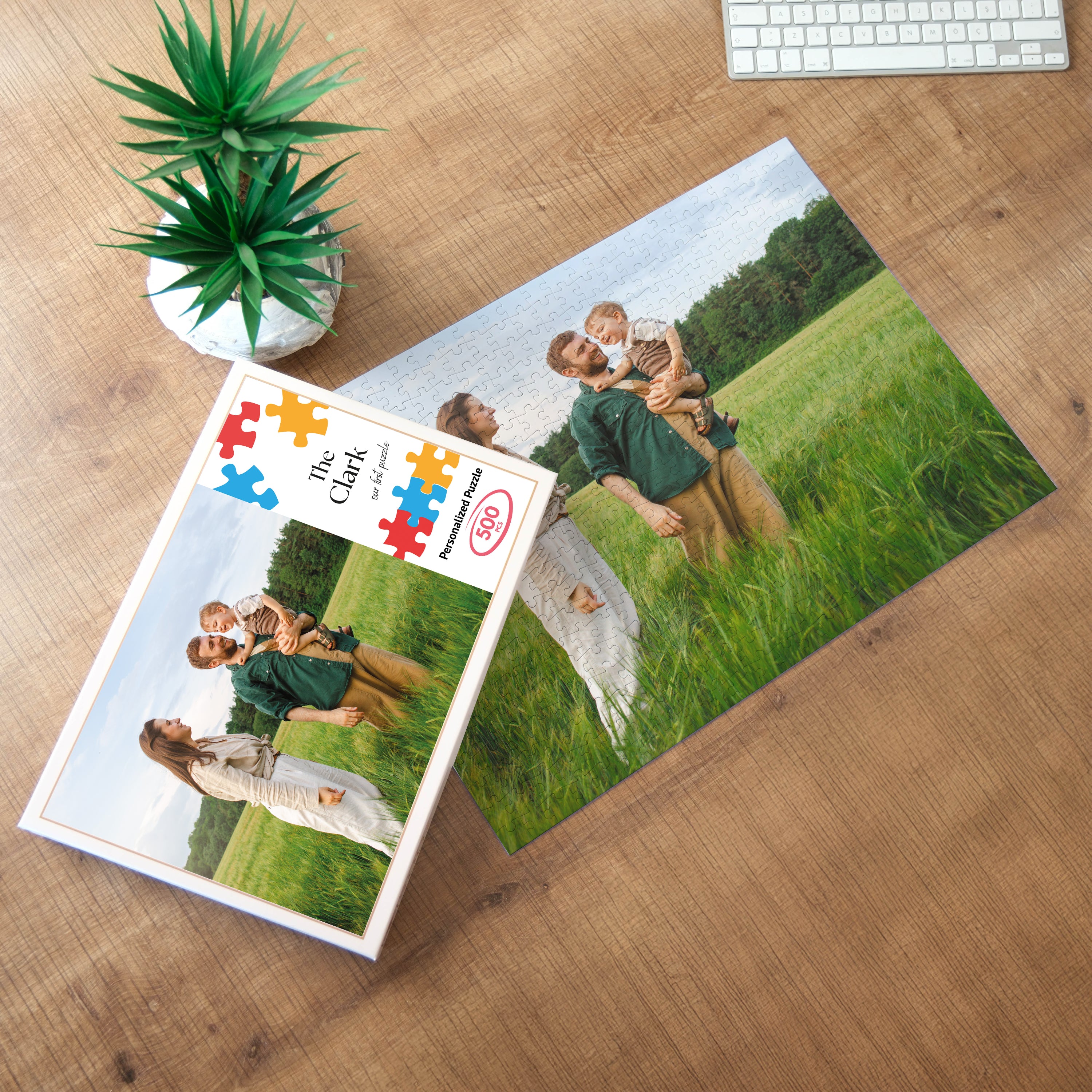 Personalized Photo Puzzle – 99, 500, and 1000 Pieces