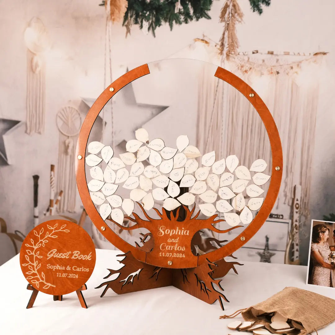 Personalized Tree Guest Book Alternative