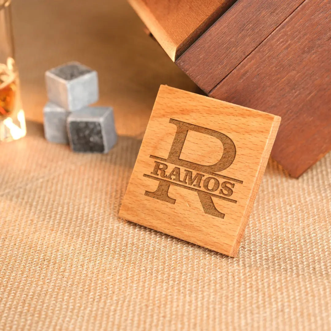 Personalized Whiskey Glasses Gift Set