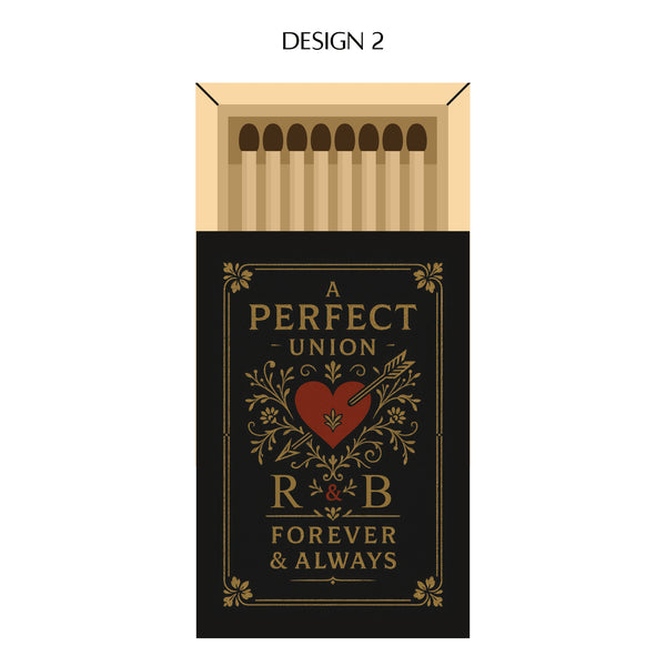 Personalized Wooden Matchbox