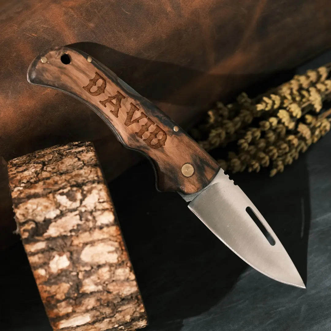 Custom Handmade Micarta Handle Pocket Knife