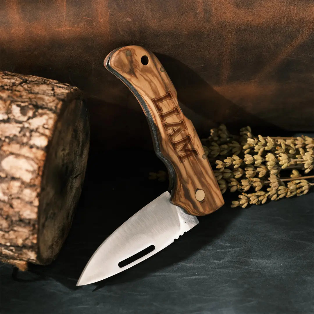 Custom Handmade Micarta Handle Pocket Knife