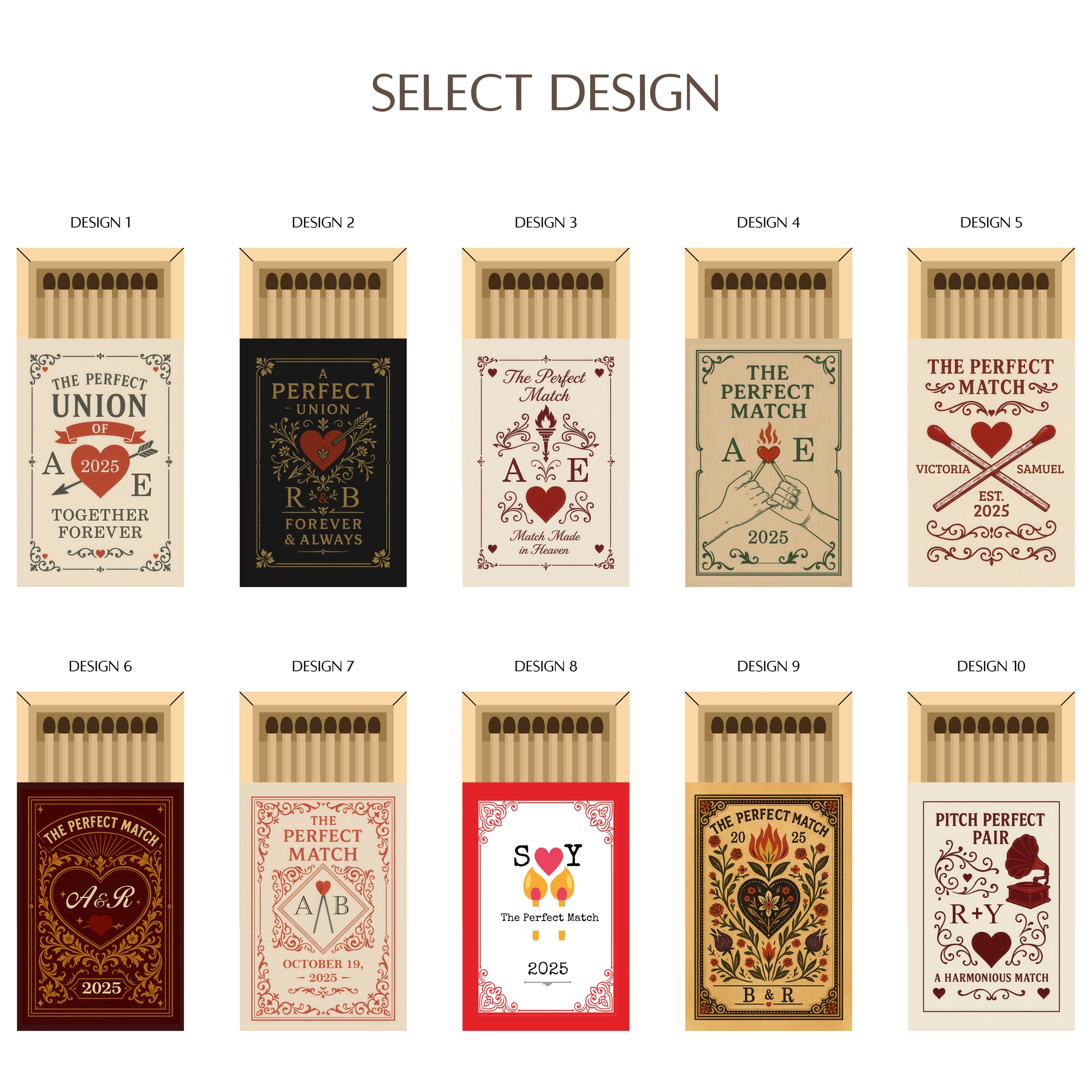 Personalized Wooden Matchbox