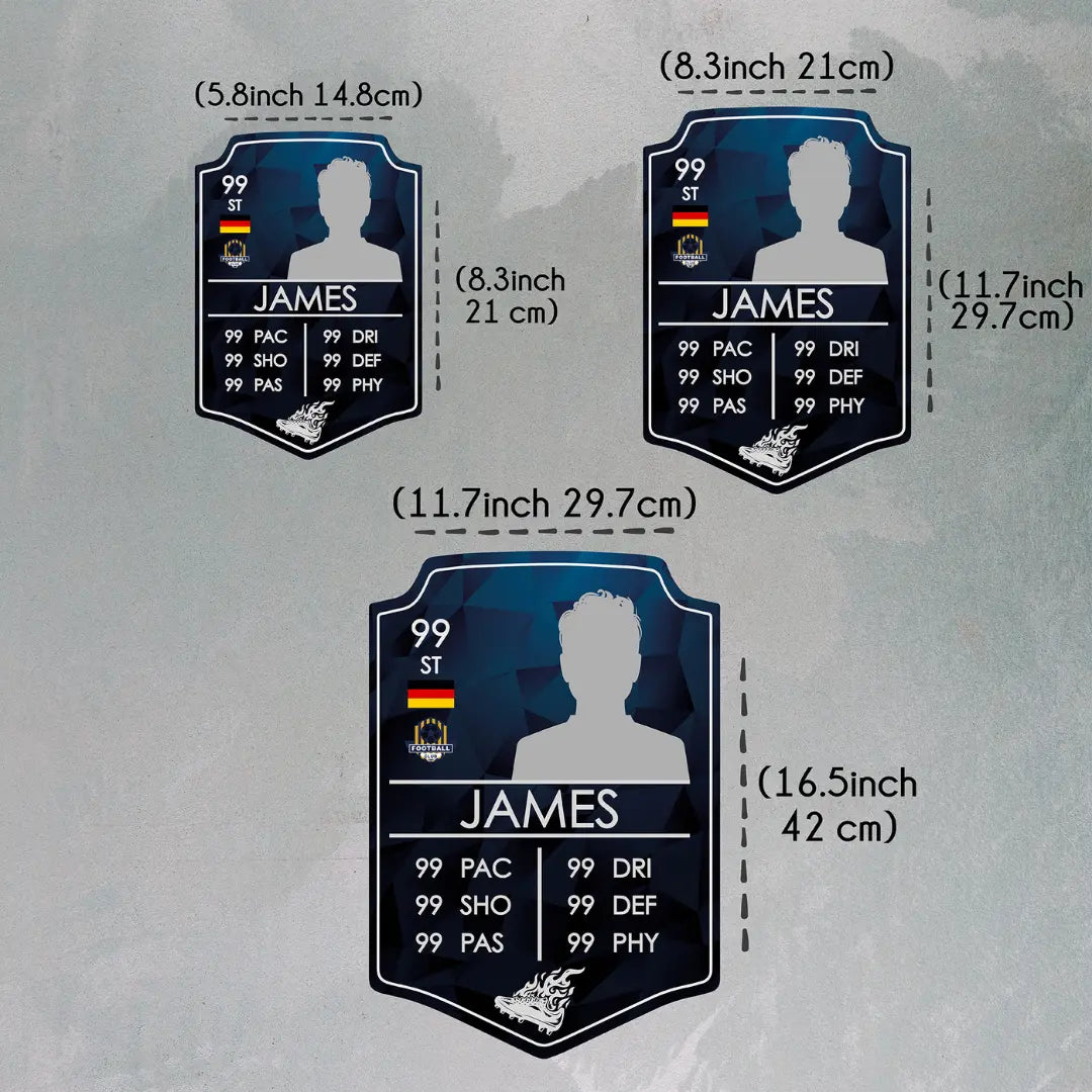 Personalized FIFA Ultimate Team Card