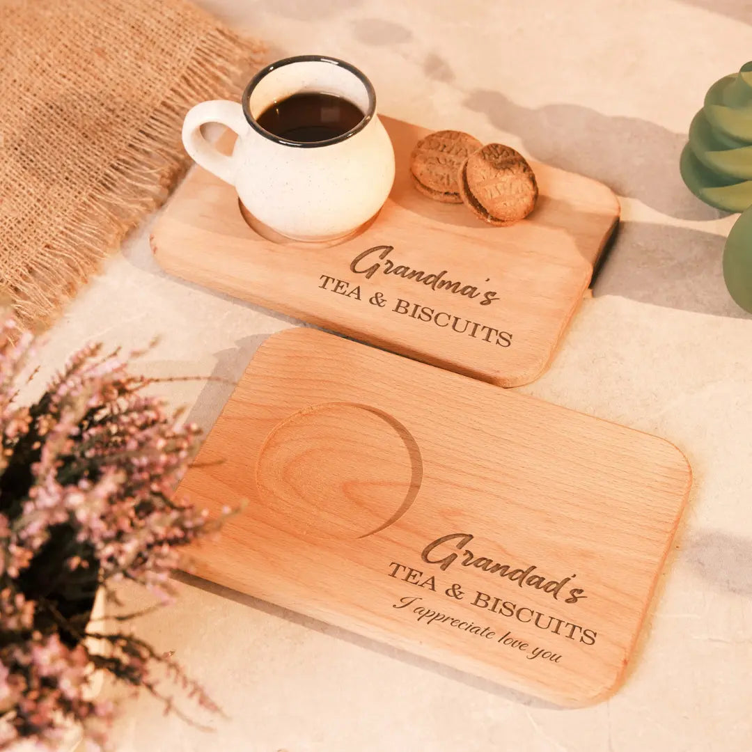 Personalized Tea & Biscuits Board