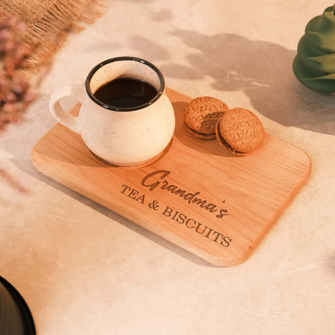 Personalized Tea & Biscuits Board