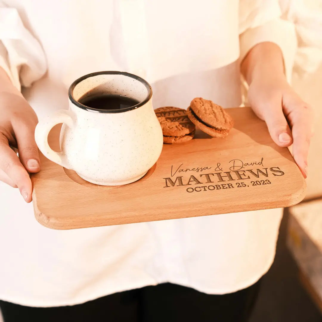 Personalized Tea & Biscuits Board