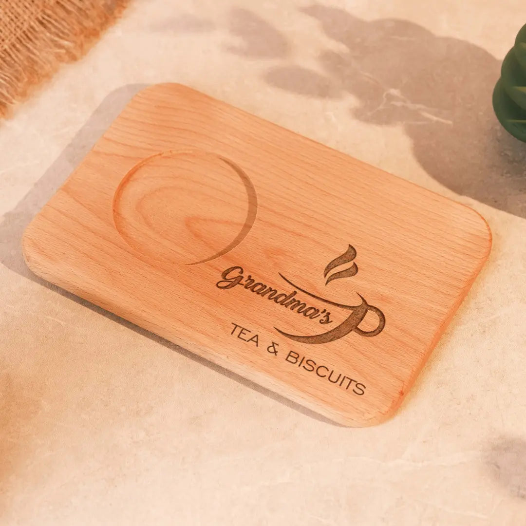 Personalized Tea & Biscuits Board