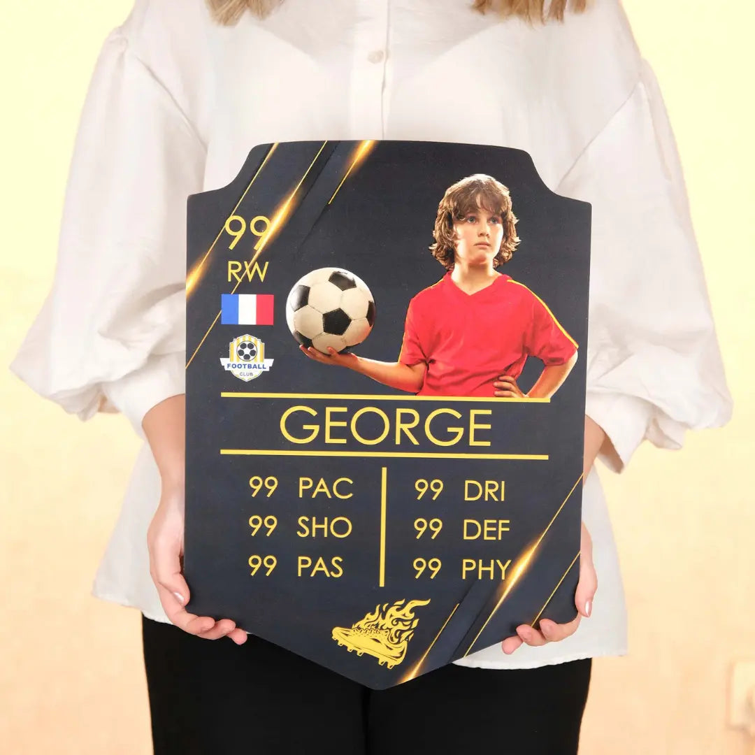 Personalized FIFA Ultimate Team Card