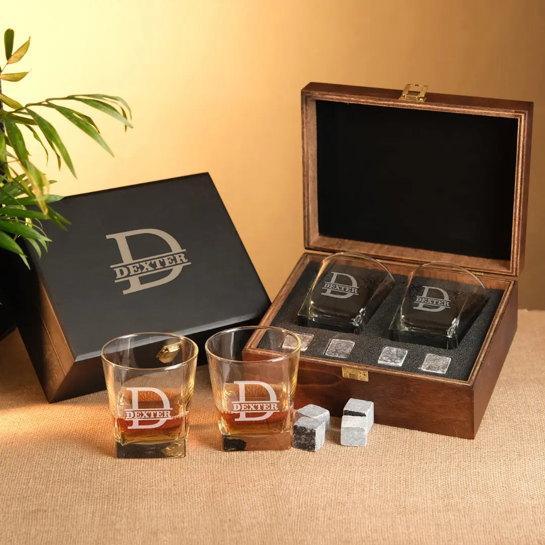 Personalized Premium Whiskey Set