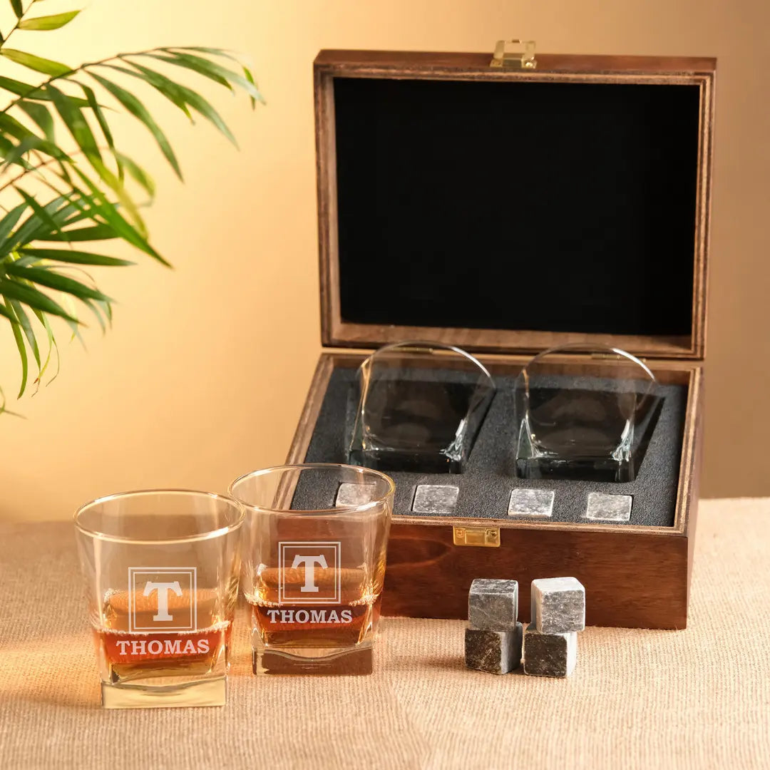 Personalized Premium Whiskey Set